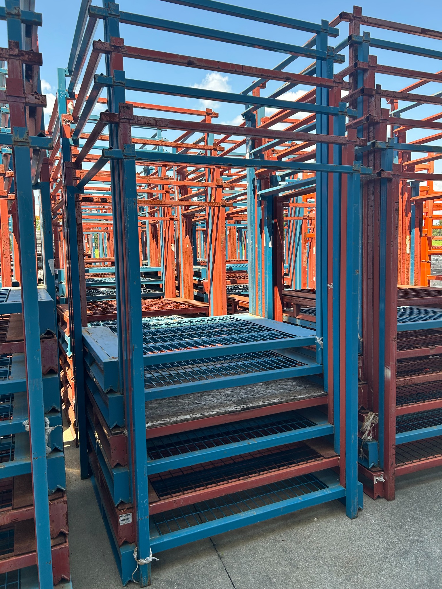 Warehouse racking installation